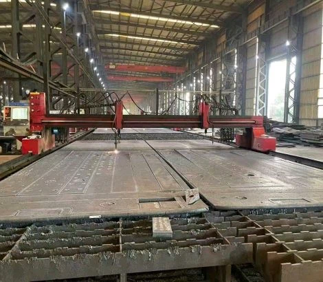 CNC cutting (plasma / flame) to shape CNC cutting (plasma / flame) to shape